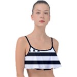 Brittany Flag Frill Bikini Top