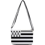 Brittany Flag Double Gusset Crossbody Bag