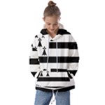 Brittany Flag Kids  Oversized Hoodie