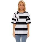 Brittany Flag Oversized Basic Tee