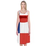 Banskobystricky Flag Midi Sleeveless Dress