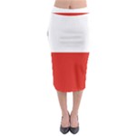 Banskobystricky Flag Midi Pencil Skirt