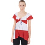 Banskobystricky Flag Lace Front Dolly Top