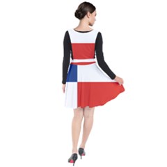 Plunge Pinafore Dress 