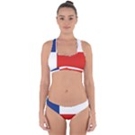 Banskobystricky Flag Cross Back Hipster Bikini Set