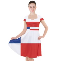 Cap Sleeve Midi Dress 