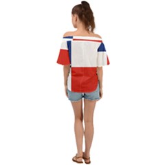 Off Shoulder Short Sleeve Top 