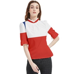 Frill Neck Blouse 