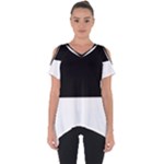 Fribourg Cut Out Side Drop Tee