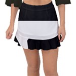 Fribourg Fishtail Mini Chiffon Skirt