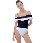 Fribourg Frill Detail One Piece Swimsuit