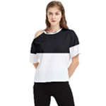 Fribourg One Shoulder Cut Out Tee