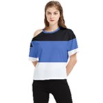Estonia One Shoulder Cut Out Tee