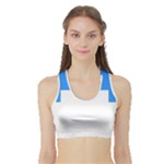 Akershus Flag Sports Bra with Border