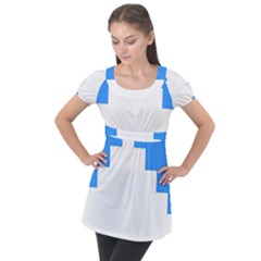 Puff Sleeve Tunic Top 