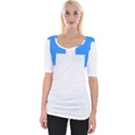 Akershus Flag Wide Neckline Tee