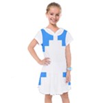 Akershus Flag Kids  Drop Waist Dress