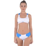 Akershus Flag Criss Cross Bikini Set