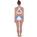Cross Back Hipster Bikini Set 