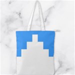 Akershus Flag Double Zip Up Tote Bag