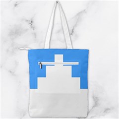 Double Zip Up Tote Bag 