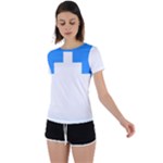 Akershus Flag Back Circle Cutout Sports Tee