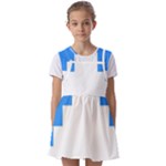 Akershus Flag Kids  Short Sleeve Pinafore Style Dress