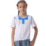 Akershus Flag Kids  Cuff Sleeve Scrunch Bottom Tee