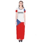 Czech Republic Short Sleeve Maxi Dress