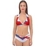 Czech Republic Double Strap Halter Bikini Set