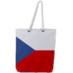 Czech Republic Full Print Rope Handle Tote (Large)