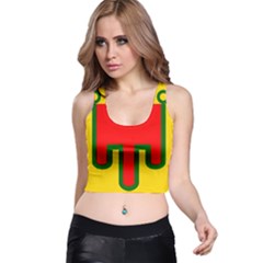 Racer Back Crop Top 