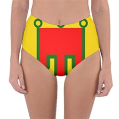 Reversible High-Waist Bikini Bottoms 