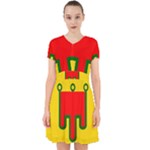 Auvergne Flag Adorable in Chiffon Dress