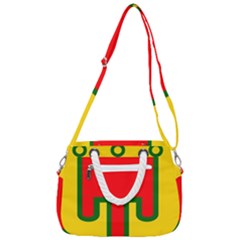 Rope Handles Shoulder Strap Bag 
