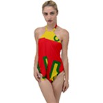 Auvergne Flag Go with the Flow One Piece Swimsuit