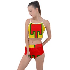 Summer Cropped Co-Ord Set 