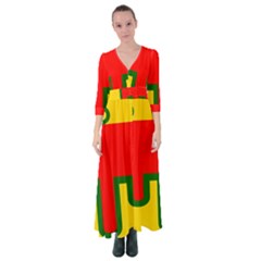 Button Up Maxi Dress 
