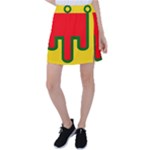 Auvergne Flag Tennis Skirt