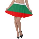 Bulgaria Velvet Skater Skirt