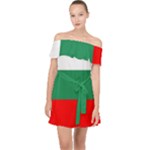 Bulgaria Off Shoulder Chiffon Dress