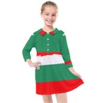 Bulgaria Kids  Quarter Sleeve Shirt Dress