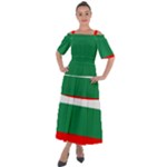 Bulgaria Shoulder Straps Boho Maxi Dress 