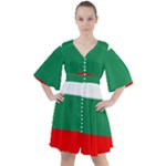 Bulgaria Boho Button Up Dress