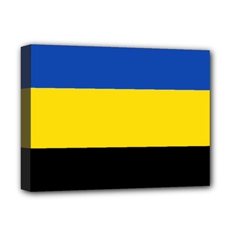 Gelderland Flag Deluxe Canvas 16  x 12  (Stretched)  from UrbanLoad.com