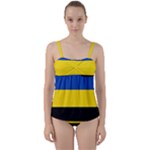 Gelderland Flag Twist Front Tankini Set