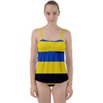 Gelderland Flag Twist Front Tankini Set