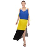 Gelderland Flag Maxi Chiffon Cover Up Dress