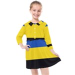 Gelderland Flag Kids  Quarter Sleeve Shirt Dress