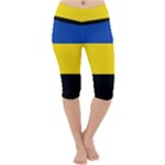 Gelderland Flag Lightweight Velour Cropped Yoga Leggings